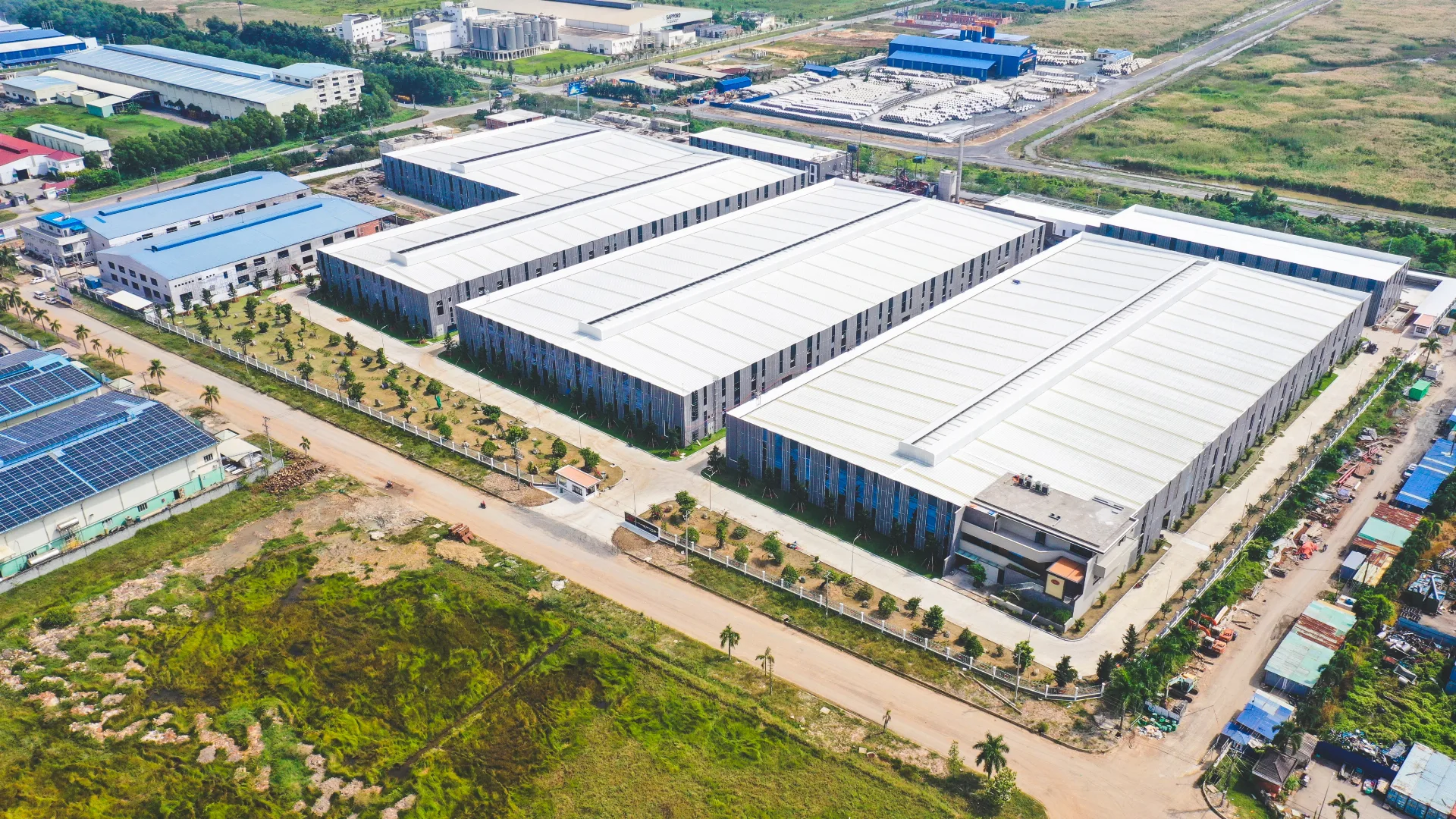 Nhà máy hoàn thiện sản phẩm dệt Thái Tuấn